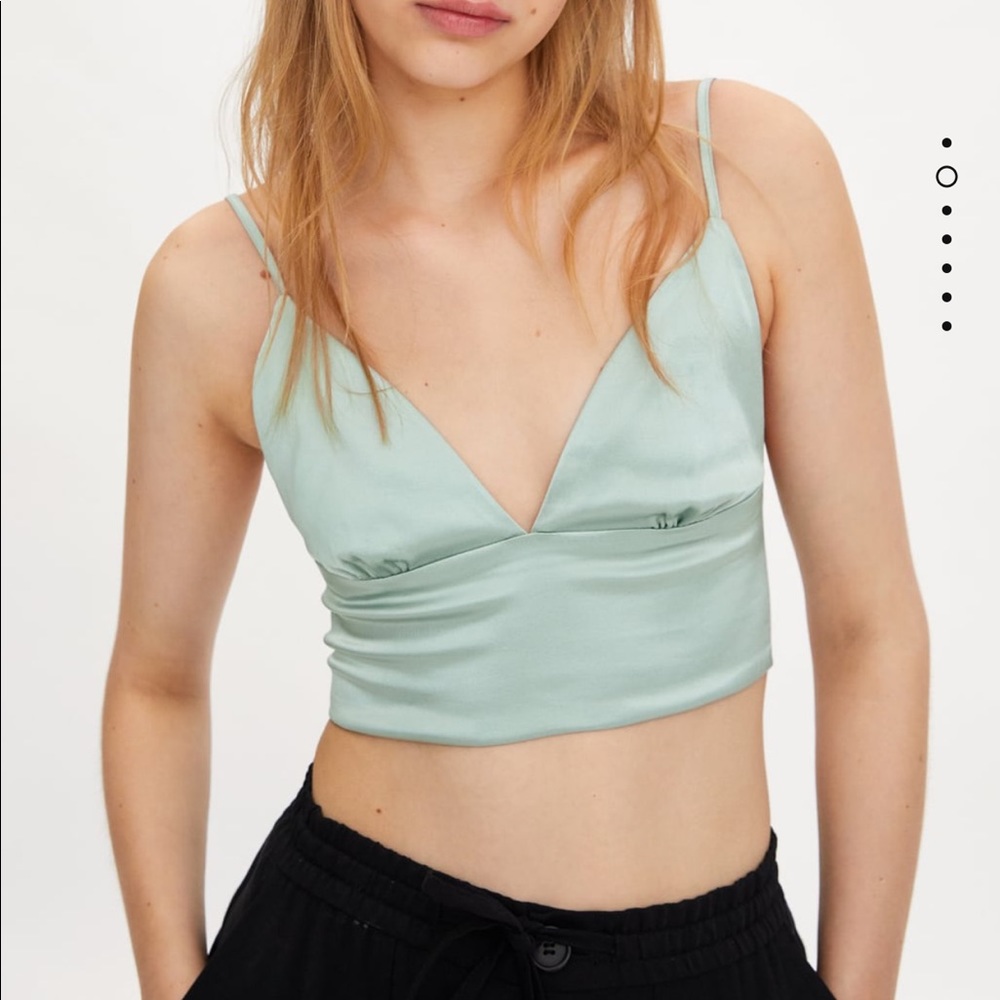 Brand new Zara cropped top